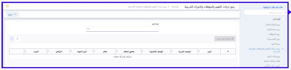 نظام ERP المسابقات الوظيفية و أنظمة erp ادارية 