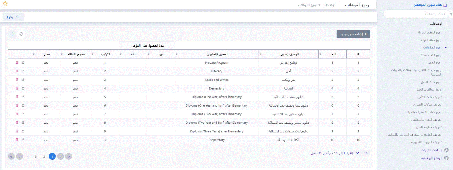 أفضل برنامج ادارة الموارد البشرية ERP في السعودية_